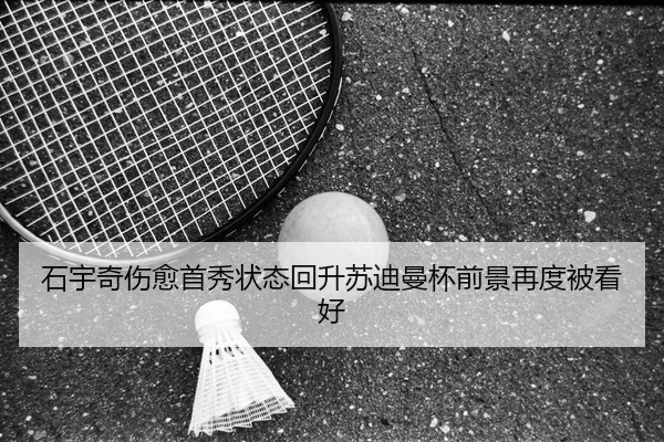 石宇奇伤愈首秀状态回升苏迪曼杯前景再度被看好